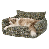 Hollypet Cama Gato Doble Capa: confort y descanso seguro para gatos pequeños.