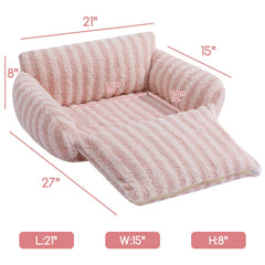 Cama Hollypet Gato Relleno PP, acolchado estable para sueño seguro.