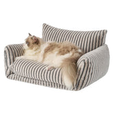 Cama Hollypet con doble capa para gato, descanso cómodo y cálido