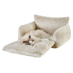 Sofá para mascotas Hollypet, espuma huevo con soporte suave