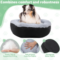 Cama HOMBYS durabilidad con tejido resistente a mordidas para perros activos.