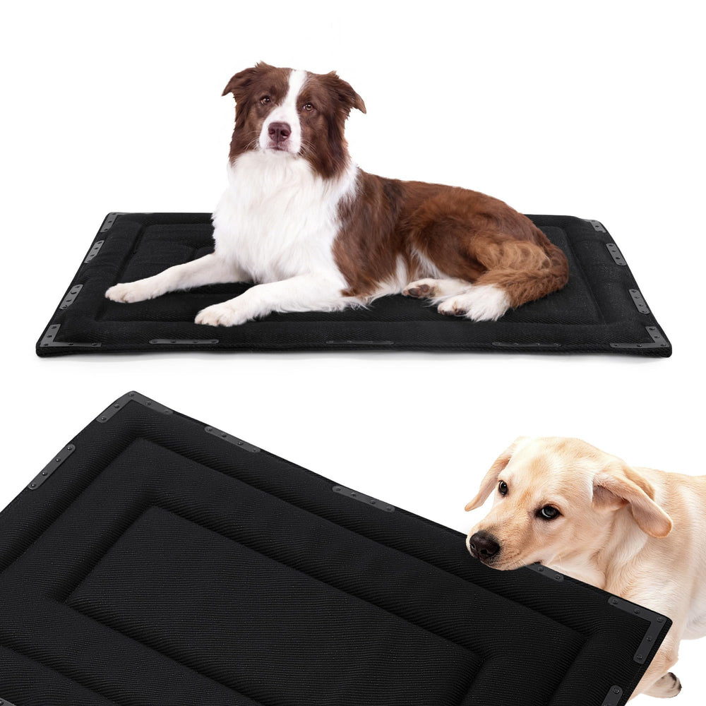 Cama HOMBYS de espuma resistente para perros grandes, confort duradero.
