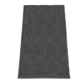 Alfombra HOMEK absorbente para patas de perro, atrapa agua y suciedad.