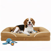 Cama ortopédica Homemate para perros, tamaño mediano, espuma que abraza el cuerpo.