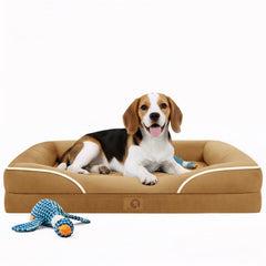 Cama ortopédica Homemate para perros, tamaño mediano, espuma que abraza el cuerpo.