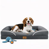 Homemate cama-perro-tamano-medio-28x23-espuma-ortopedica descanso cómodo y estable.