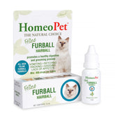 HomeoPet Feline Furball frasco de 15 ml para uso cómodo y natural