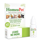 HomeoPet Leaks No More: botella de 15 ml para apoyo urinario suave y natural