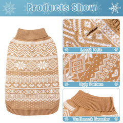 Homimp sudadera para perro Argyle Beige ML, diseño elegante para paseos y fotos.