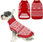 Homimp sudadera para perros Argyle, vista frontal, ideal para paseos fríos
