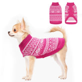 Homimp sudadera para perro argyle frente, ajuste cómodo para paseos diarios.
