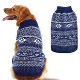 Homimp sudadera para perro Argyle vista frontal, ideal para paseos invernales