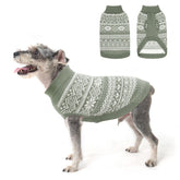 Homimp sudadera para perro Argyle gris XS, calidez ligera para paseos.