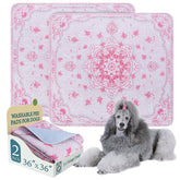 Homimp tapete higienico rosa 36x36 para entrenamiento cómodo y limpio