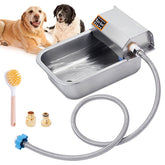 Homsky dispensador de agua para perros, frontal, uso continuo