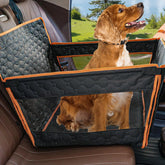 Asiento de coche Homsunyi impermeable para perro grande, protege el coche y ofrece comodidad.