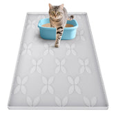 Alfombrilla Honomastry para caja de arena impermeable atrapa la arena