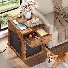 HOOBRO jaula-perro-ventilacion-tres-lados, buena visibilidad y aire para tu mascota.