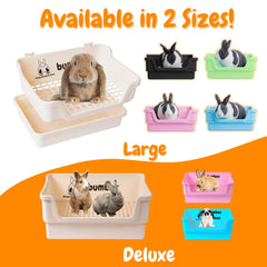 HoppScotch.bun Bumbox diseño no tóxico y fácil limpieza para mascotas pequeñas