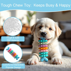 Horibnd Juguete cachorrito petalos colores promueve juego seguro