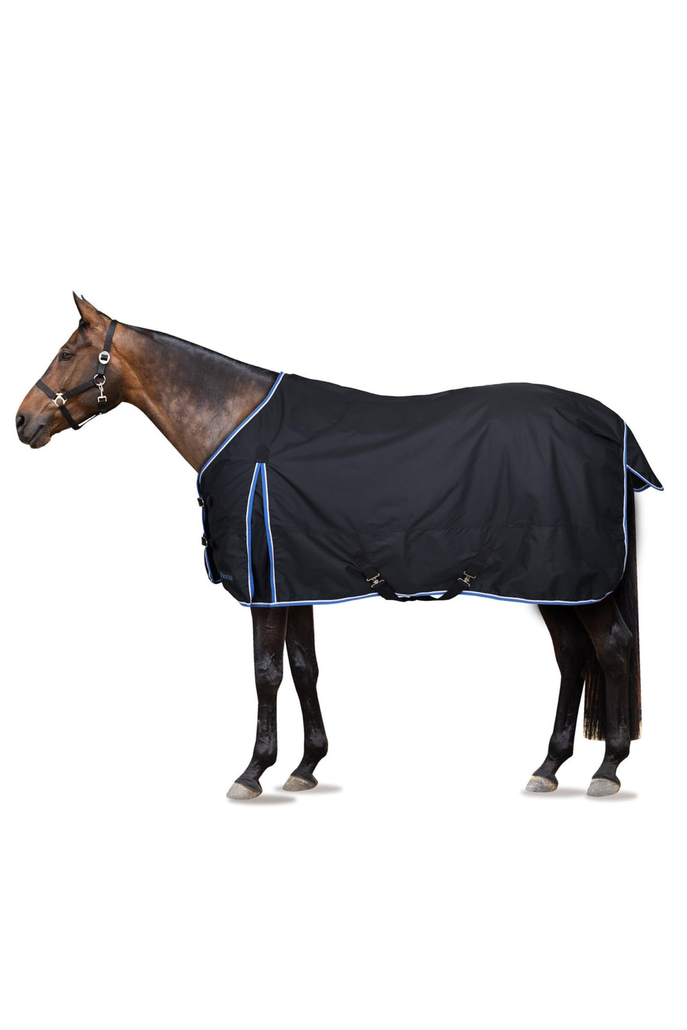 Horze Glasgow manta impermeable para caballos protege contra la lluvia en paseos al aire libre.