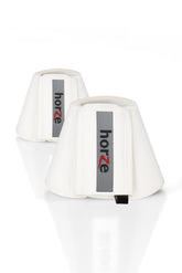 HORZE Pro Overreach Bell Boots, vista frontal, protección durante entrenamientos.