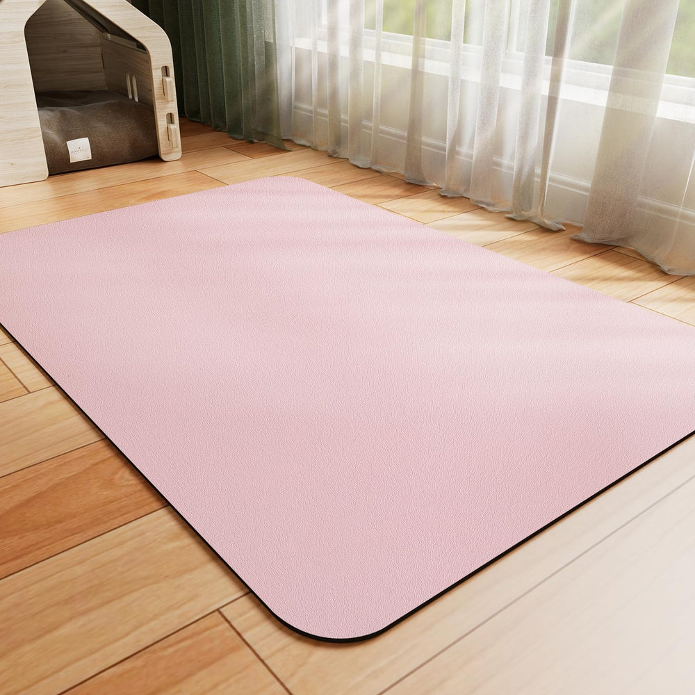HotLive alfombrilla absorbente para comida y agua evita goteos y manchas.