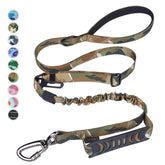 Correa Hotsky para perro táctico rosa camuflado para paseos estables.