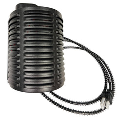Hound Heater Deluxe en la casa para perro con calefacción de 400W segura.