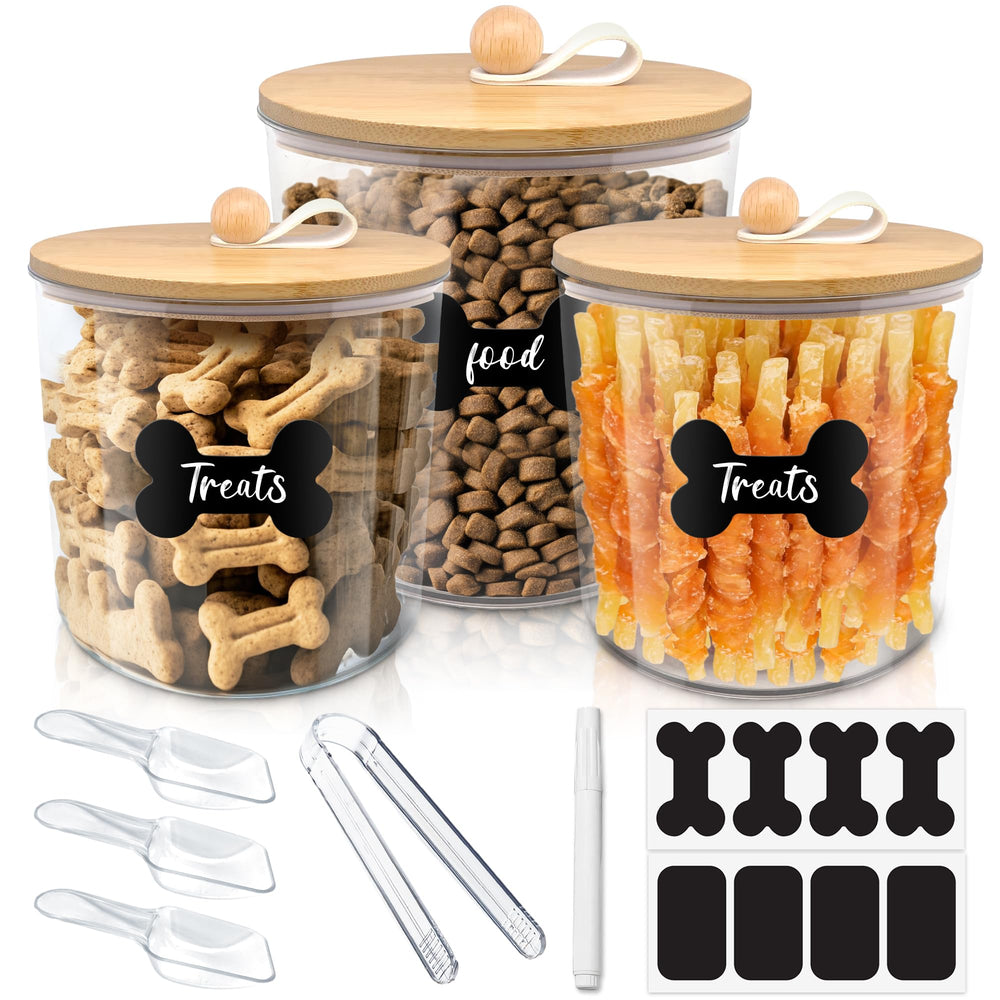 HOYTAMDAR contenedor de alimentos para perros 8x7, mantiene la comida fresca y organizada.