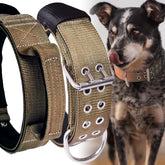 HQSHNY collar para perros grandes con asa reforzada para mayor control.