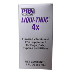 HSKLOCK Liqui-Tinic etiqueta del producto con ingredientes y uso recomendado para mascotas.