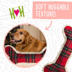 HuggleHounds costuras reforzadas para juego intenso sin deshilacharse