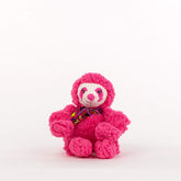 HuggleHounds Knottie SEB Sloth, enfoque en la cabeza, ideal para mimos suaves.
