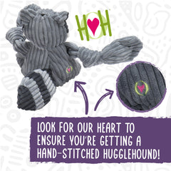 HuggleHounds Knottie Zorro: cinco sonajeros internos para entretenimiento