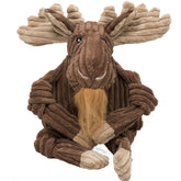 HuggleHounds Manny Moose Knottie, peluche suave para juego diario.