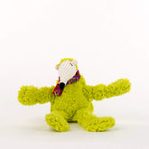HuggleHounds Nibblet Anteater Knottie, peluche suave con chirriador para juego interactivo