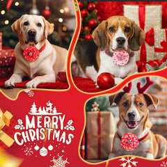 Lazo para collar Huhumy, diseño de árbol navideño, uso diario