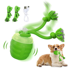 Huimpet bola interactiva para perro, modo rápido, estimula juego activo y curioso.