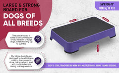 HUNTMARK base-antideslizante para entrenamiento canino en exterior.