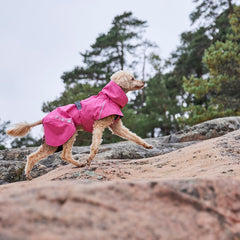 Hurtta Monsoon Coat Eco collar impermeable mantiene la lluvia fuera del cuello