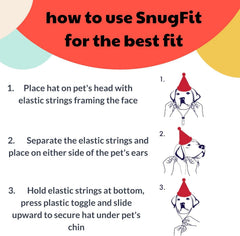 Ajuste SnugFit para mascotas Huxley y Kent, seguro y ajustable