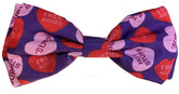 Pajarita Huxley & Kent con corazones, ideal para fiestas y fotos.