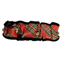Ruff Scrunchy de Huxley y Kent en diseño Buffalo, perfecto para fiestas.