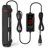 Calentador Hygger 1000W con control digital para acuario, temperatura estable.