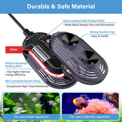 Sensor de temperatura preciso para un control estable del agua.