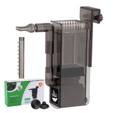 Hygger CO2 skimmer de superficie para acuarios de hasta 50 galones, agua clara.