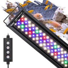 Hygger LED para acuario – amanecer: iluminación suave que facilita el despertar natural de tus peces.