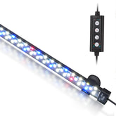 Luz Hygger para acuario 24/7 con modo y transiciones suaves para un ambiente estable.