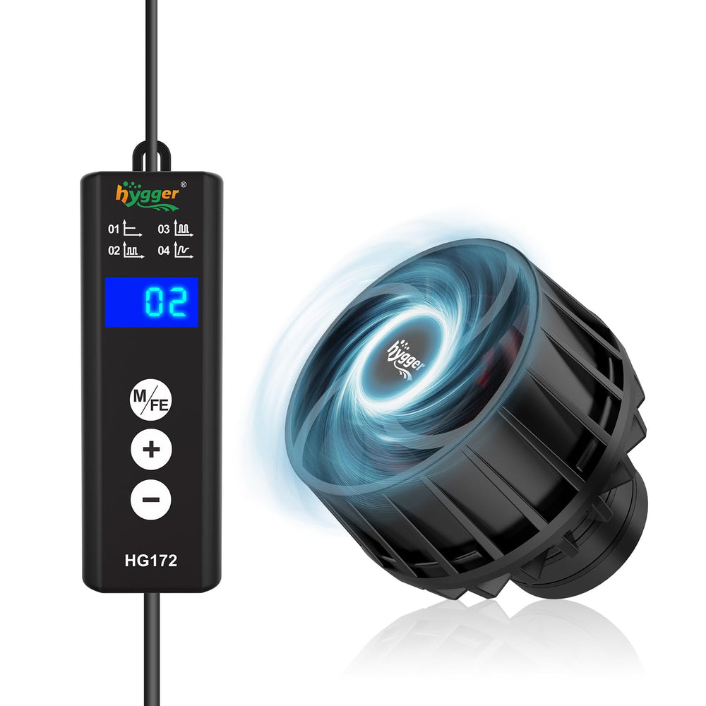 hygger mini ondulador acuario con base magnetica facilita posicionamiento seguro